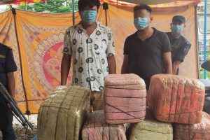 चितवनमा सय किलो  गाँजा सहित दुई जना पक्राउ