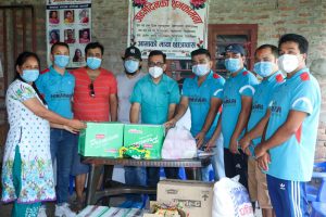 यात्रा ग्रुपद्धारा आमाको माया छात्रावासलाई खाद्यान्न सहयोग