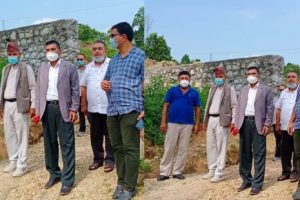 बागमती प्रदेशका प्रमुख सचिवद्धारा  गणेशधामको अवलोकन
