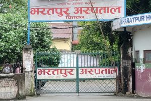 भरतपुर अस्पतालमा कोरोना संक्रमित महिलाको मृत्यु