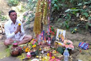 झडुलामाई अध्यात्मिक प्रतिष्ठान क्षेत्रमा रहेको उत्तरगंगा संरक्षणको पर्खाईमा
