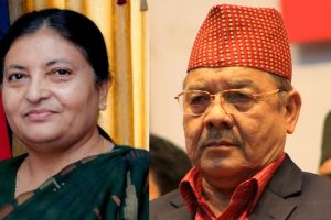 नेकपा विवादबारे राष्ट्रपतिको चासो, समाधानका लागि भूमिका खेल्न उपाध्यक्ष गौतमसँग आग्रह