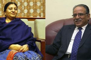 मिलेर जान प्रचण्डलाई राष्ट्रपतिको आग्रह