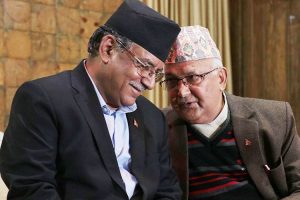ओली–प्रचण्डबीचको छलफल निष्कर्षविहीन