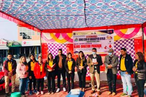 लायन्स क्लव अफ भरतपुर उज्यालोद्धारा रक्तदान कार्यक्रम सम्पन्न