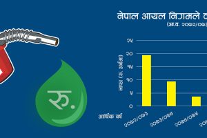 आयल निगम : पाँच वर्षदेखि नाफामा, बोनस बाँड्ने तयारी