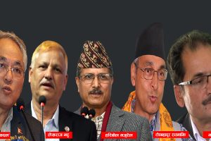 स्थायी समितिका ५ भाइको ओलीलाई साथ प्रचण्ड बाट अलग