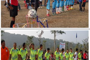 हसौरामा जारी  फुटबलमा आयोजक रातो समुह सेमी फाईनलमा प्रवेश