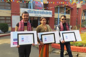 पत्रकार रानाभाटलाई टिभेट मिडिया अवार्डको दोस्रो पुरस्कार प्रदान