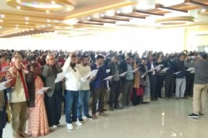 नेकपा  चितवनको ५९९ सदस्सीय जिल्ला अधिवेशन आयोजक कमिटी घोषणा