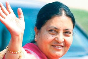 राष्ट्रपति भण्डारी बङ्गलादेश प्रस्थान