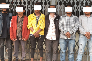 चितवनकाे पुल्चोकमा यात्रु तानातान गर्ने ६ जना बिचौलिया पक्राउ