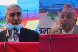 श्रद्धाञ्जली सभामै देउवा-पौडेलबीच जुहारी !