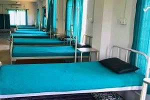 बौदीकालीमा अक्सिजन सहितको कोरोना अस्थायी अस्पताल तयार