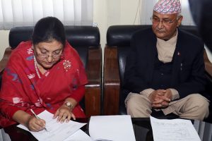 प्रधानमन्त्री ओलीको सपथग्रहण दिउँसो साढे २ बजे : आजै मन्त्रिपरिषद गठन गर्ने तयारी