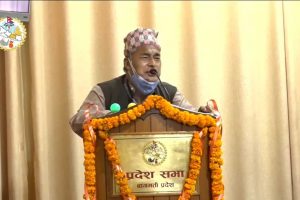 वैद्यले प्रदेश सभामा भने : ‘आवेशमा आएर बोलेँ, आत्मालोचित छु’