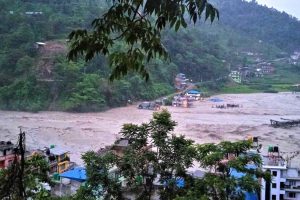 सिन्धुपाल्चोकमा बाढी पहिरोबाट ७ जनाको मृत्यु :  खोज तथा उद्धार जारी