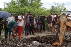 बाह्रघरेमा माछा मार्ने क्रममा ह्यूम पाईपमा छिरेका एक जना वेपत्ता