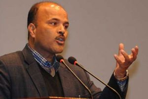 अमरेशले देउवालाई बुझाए राजीनामा पत्र