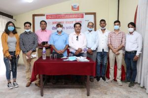 जनपत्रकार संगठन नेपाल चितवनको अध्यक्षमा  होमनाथ न्यौपाने
