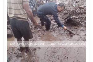 नवलपुरमा पहिरोमा हराएका तीनजनाको शव भेटियो