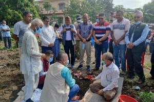 हर्कपुरमा “किसान मार्ट” सञ्चालन हुने: मेयर पाैडेलद्धारा भवनकाे शिलान्यास
