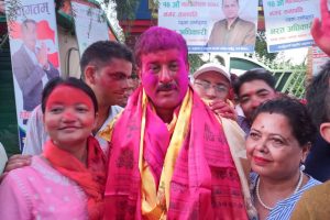 नेपाली काँग्रेस भरतपुर महानगरको सभापतिमा चित्रसेन अधिकारी बिजयी