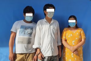 नारायणगढको  विकास खाजा घरमा यौन व्यवसाय चलाएको आरोपमा तीनजना  पक्राउ