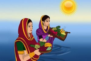 अस्ताउँदो सूर्यको पूजा गरी छठ मनाइँदै, आज सार्वजनिक बिदा