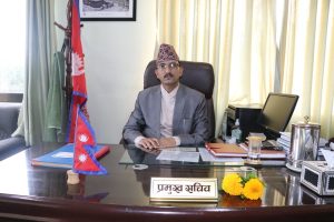 सेवा प्रवाह र सुशासनलाई प्राथमिकतामा राखेर काम गर्छु : प्रमुख सचिव पन्थ