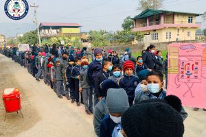 मोबाइलको दुरुपयोग नगरौं भन्दै गैँडाकोटमा विद्यार्थीहरुको चेतनामुलक र्‍याली
