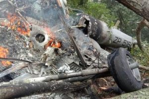 भारतीय पूर्वसेना प्रमुख रावत चढेको हेलिकप्टर दुर्घटना
