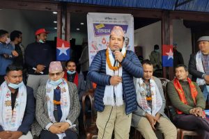 प्रचण्ड र माधवको पार्टी धुलो पिठो हुन्छ : एमाले नेता बस्नेत