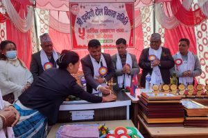 इन्द्रेणी टोलकाे अधिवेशन सम्पन्न,अध्यक्षमा पुनः ख्याम नारायण पराजुली