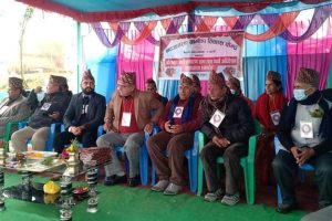 नवजागरण ग्रामीण विकास केन्द्र गैँडाकाेटको अध्यक्षमा रामचन्द्र सापकोटा चयन