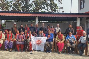 गैँडाकोट ८ को कालिका टोलमा एमालेको ३७ सदस्यीय टोल कमिटी गठन