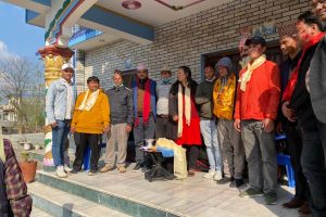 राप्रपा चितवन निर्वाचन क्षेत्र नम्बर ३ (क) को कार्यालय उद्घाटन