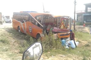 नवलपुरमा सवारी दुर्घटना एकजनाकाे मृत्यु