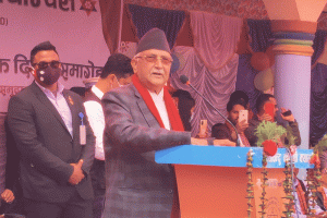 सुखी नेपाल बनाउन एमाले सरकारले अनगिन्ती काम गरेको छ : अध्यक्ष ओली