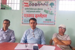 काँग्रेस गैँडाकोटद्धारा नगरवासी समक्ष सुझाव संकलन आह्वान