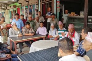 भरतपुरको मेयरका उम्मेदवार सुवेदीले सुरु गरे घरदैलो अभियान