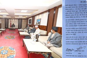 पाँच दलका शीर्ष नेताहरुको अपिल : ठाउँ र अवस्थाअनुसार तालमेल गर्नुस्