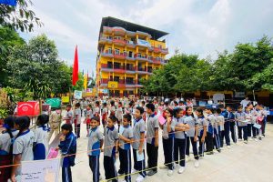 राष्ट्रिय निर्वाचनको झल्को दिने गरी ग्लोरियस स्कुलमा निर्वाचन  सम्पन्न