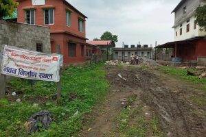 चितवनमा सरकारी जग्गा हडपेर माओवादी निकटको कर्मचारी संगठनले बनायो भवन