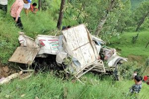दार्चुलामा जीप दुर्घटना हुँदा ५ जनाको मृत्यु