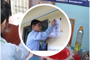 विजय सामुदायिक शिक्षा सदनका विद्यार्थीहरुले विद्यालयमै मनाए नागपञ्चमी