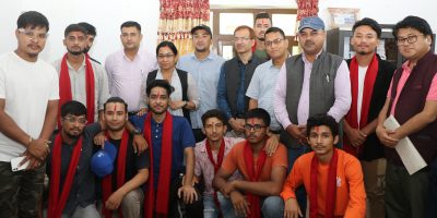 भरतपुर क्रिकेट क्लब मैत्रीपूर्ण क्रिकेट प्रतियोगिता भाग लिन भारत प्रस्थान