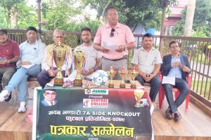 गैँडाकोटमा भोलिदेखि मदन भण्डारी सेभेन ए साईड नक आउट फुटवल प्रतियोगिता हुने