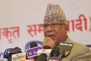 माधव नेपालले भने : गठबन्धनको सिट बाँडफाँट पेचिलो बन्यो