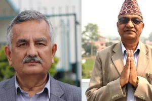 चितवन १ काे टिकटका लागि सुरेन्द्र पाण्डे र जेएन थपलियाकाे रस्साकस्सी